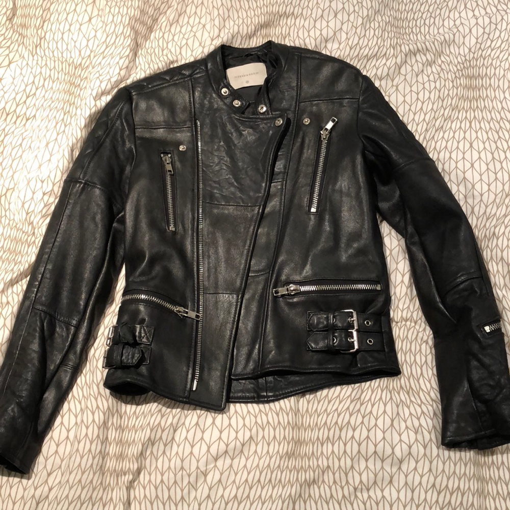 Deadwood leather jacket